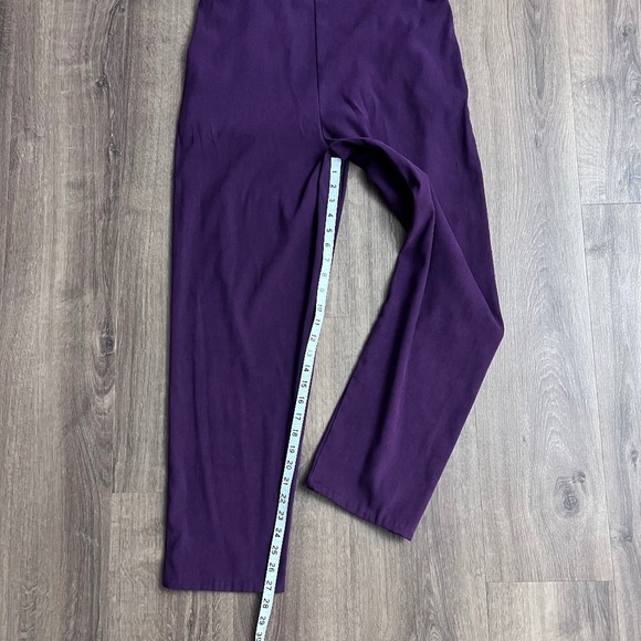 Bob Mackie Wearable Art Purple Firebird/Phoenix Embroidered Jacket and Pants Set - Picture 14 of 16